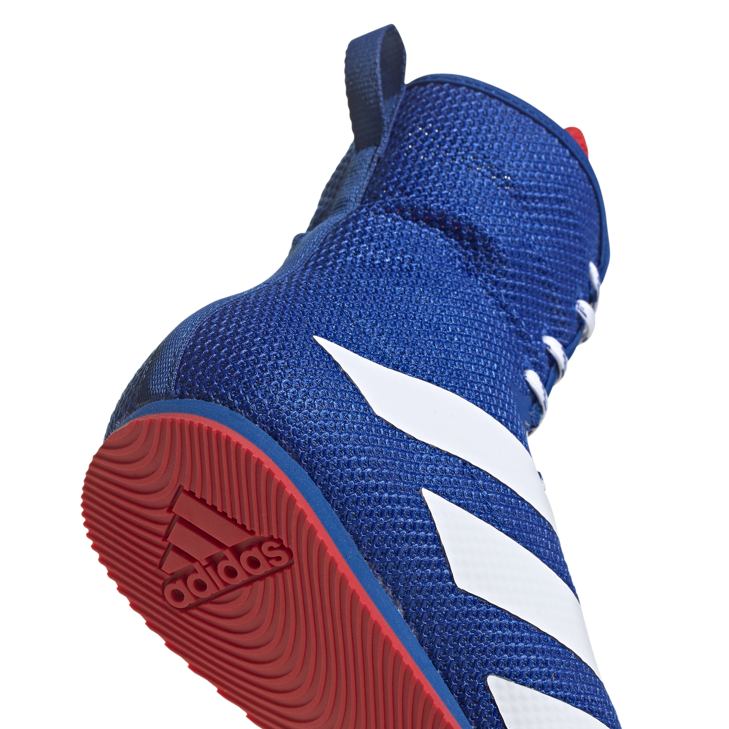 adidas BOX HOG 3 Boxing Shoes | Royal Blue | Men's