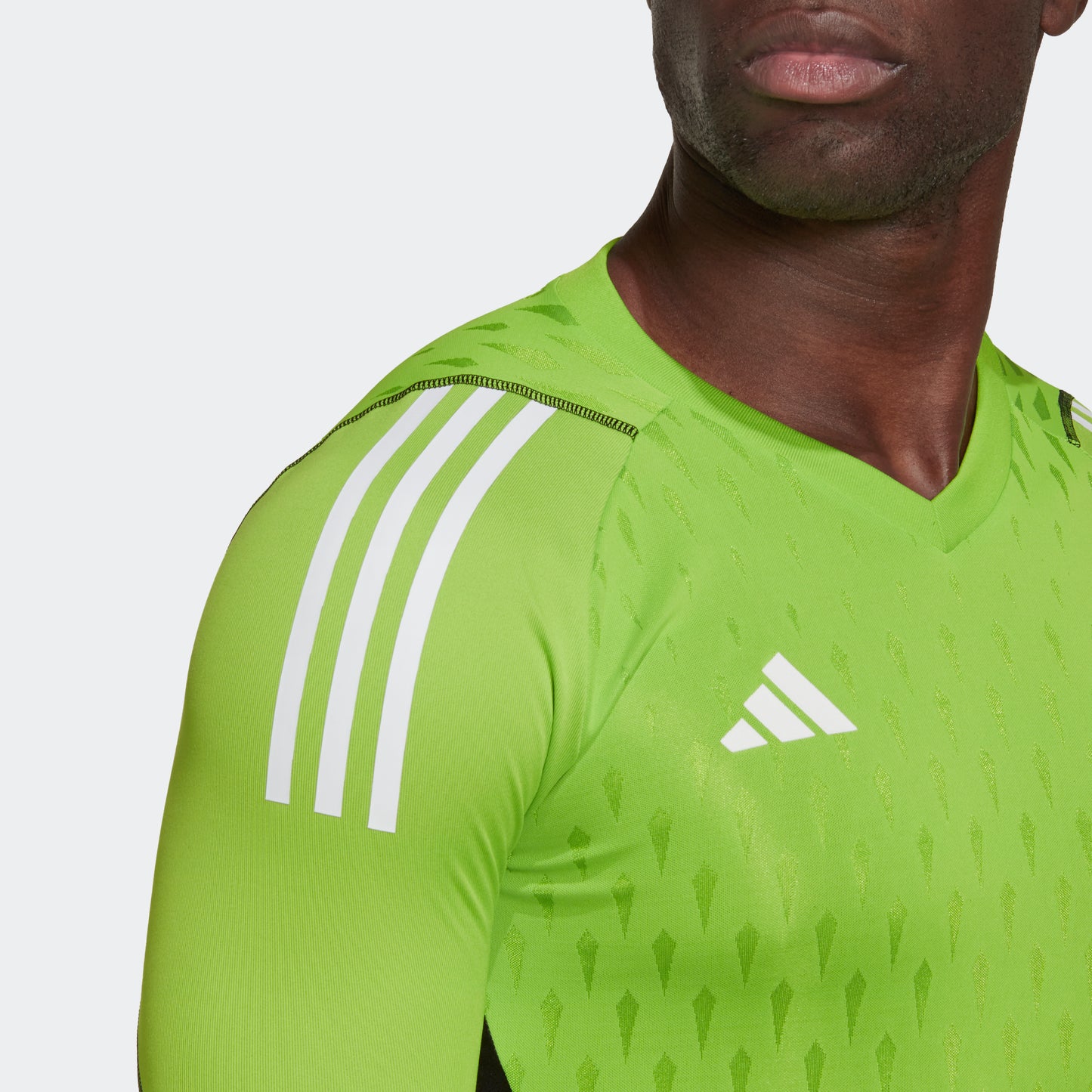 adidas Tiro 23 Pro Long Sleeve Goalkeeper Jersey | Green | Men's