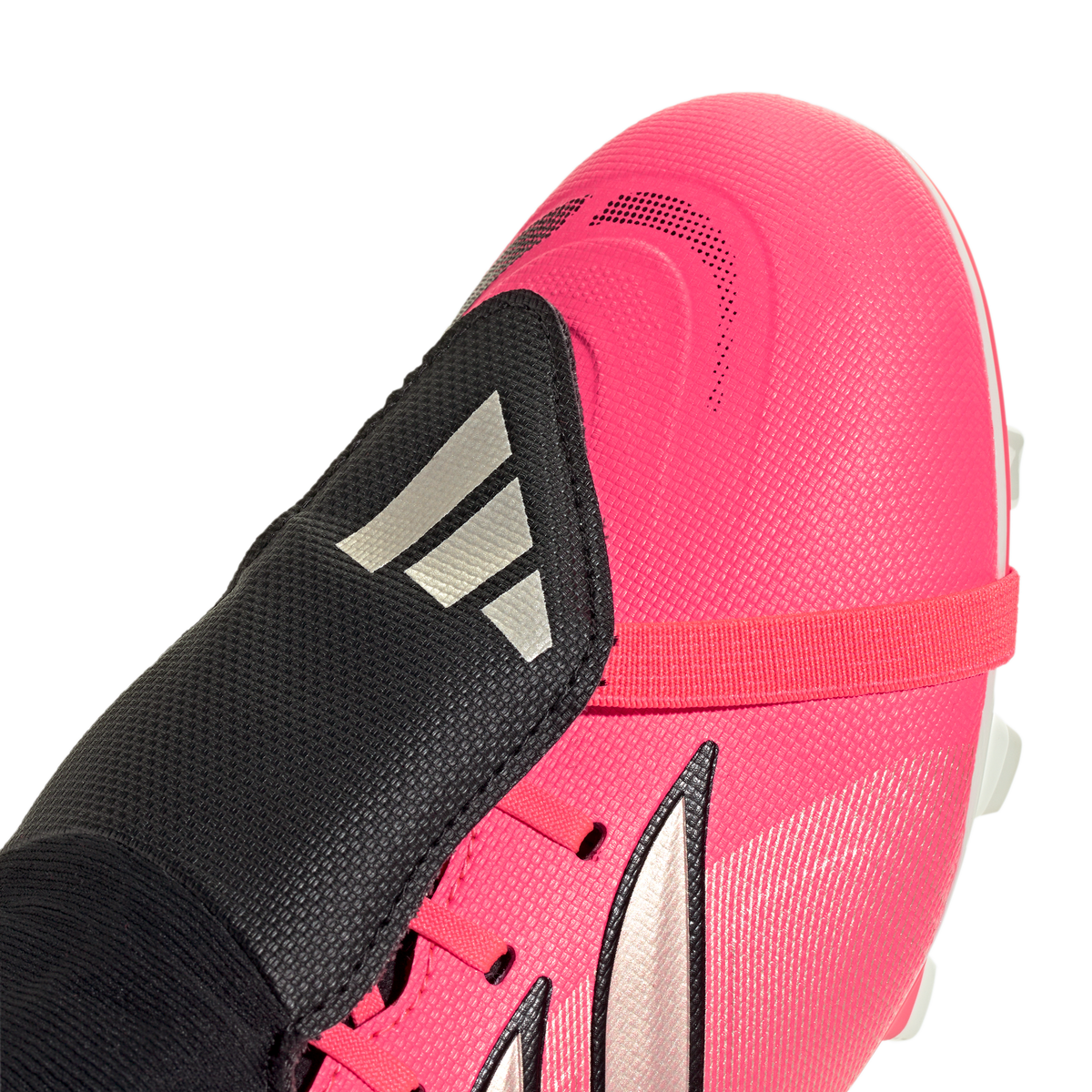 adidas Predator Club Fold-Over Tongue FG Soccer Cleats | Solar Turbo / Iron Metallic / Core Black | Men's
