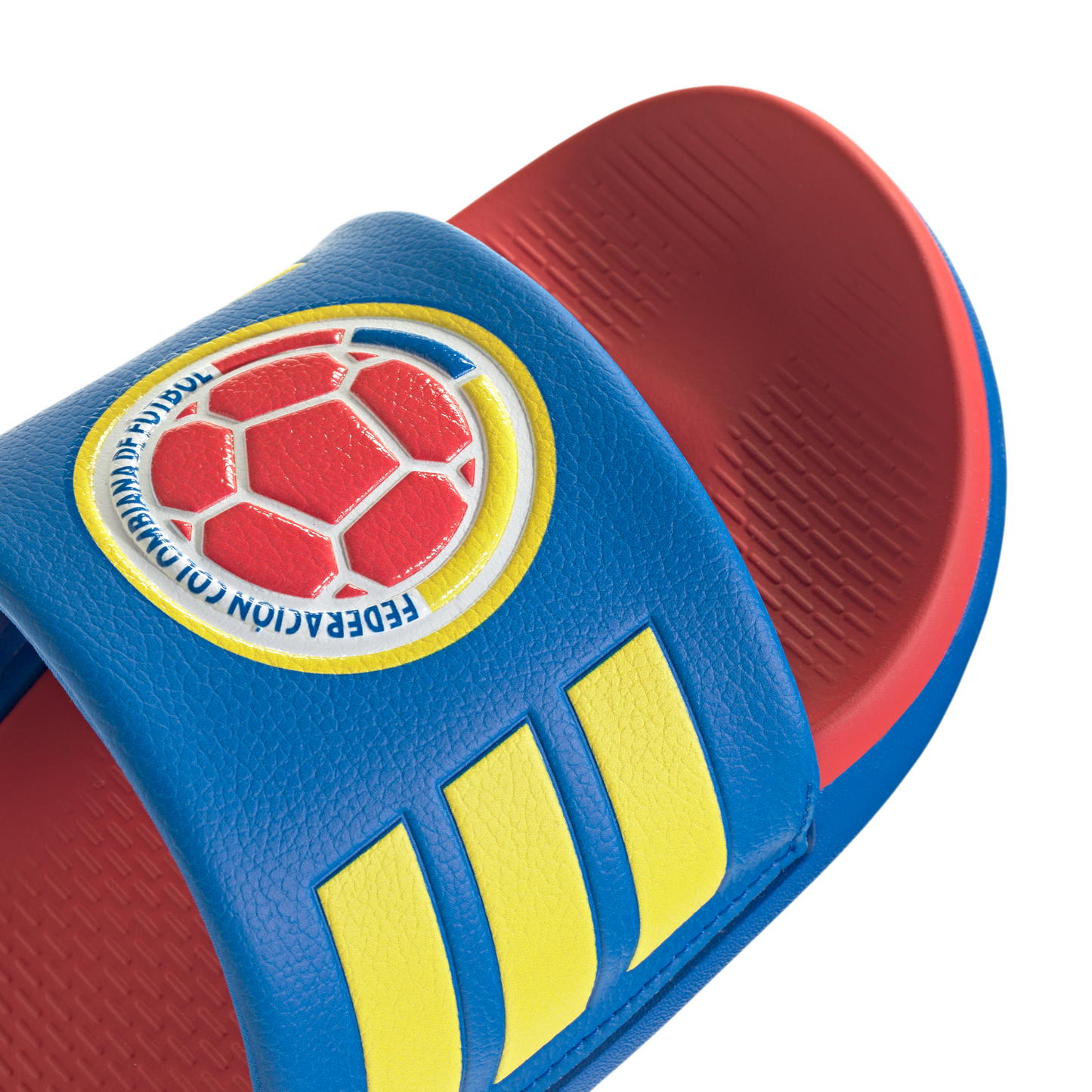 adidas COLOMBIA 26 Slides | Royal Blue / Solar Yellow / Red | Men's