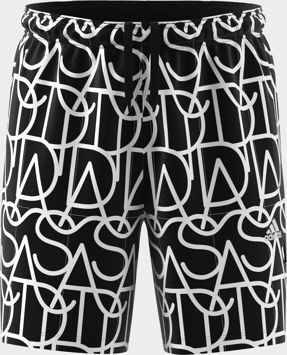 adidas Script Shorts | Black/White | Men's