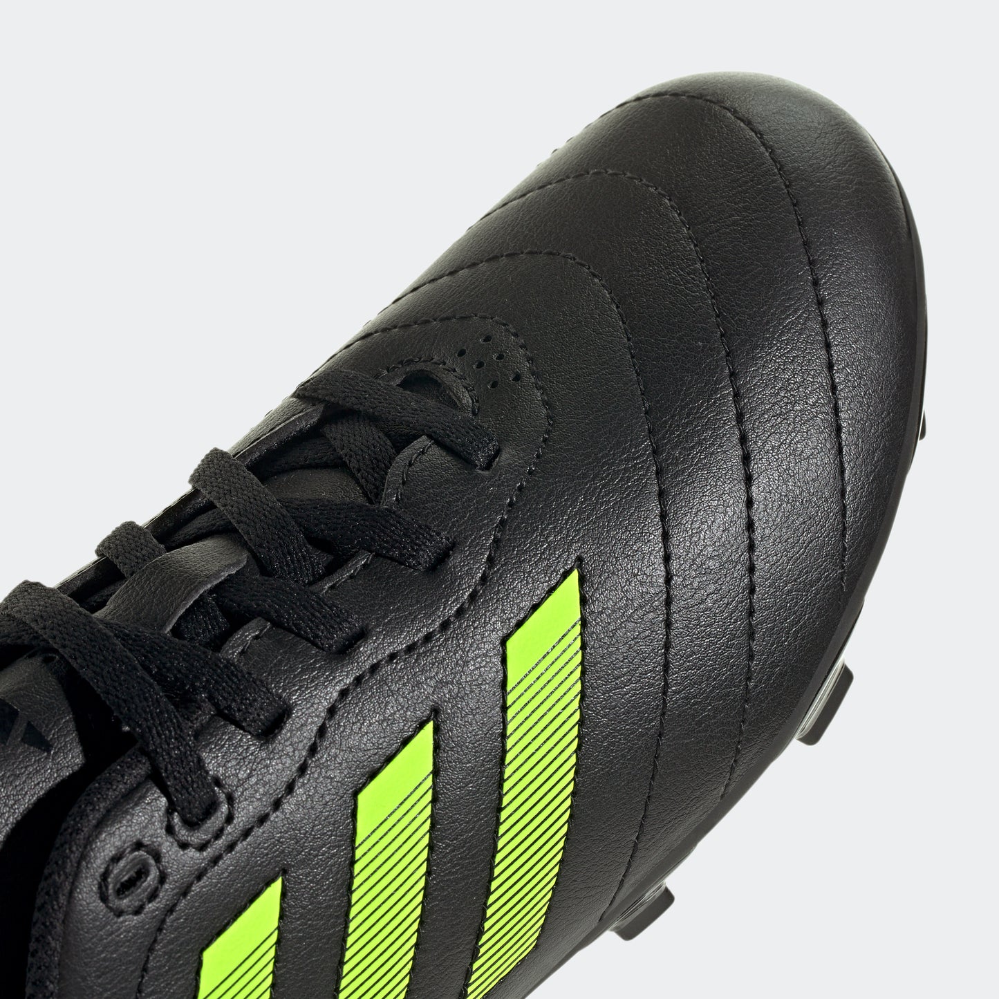 Goletto VIII Firm Ground Soccer Cleats | Core Black / Yellow | Kid's Unisex