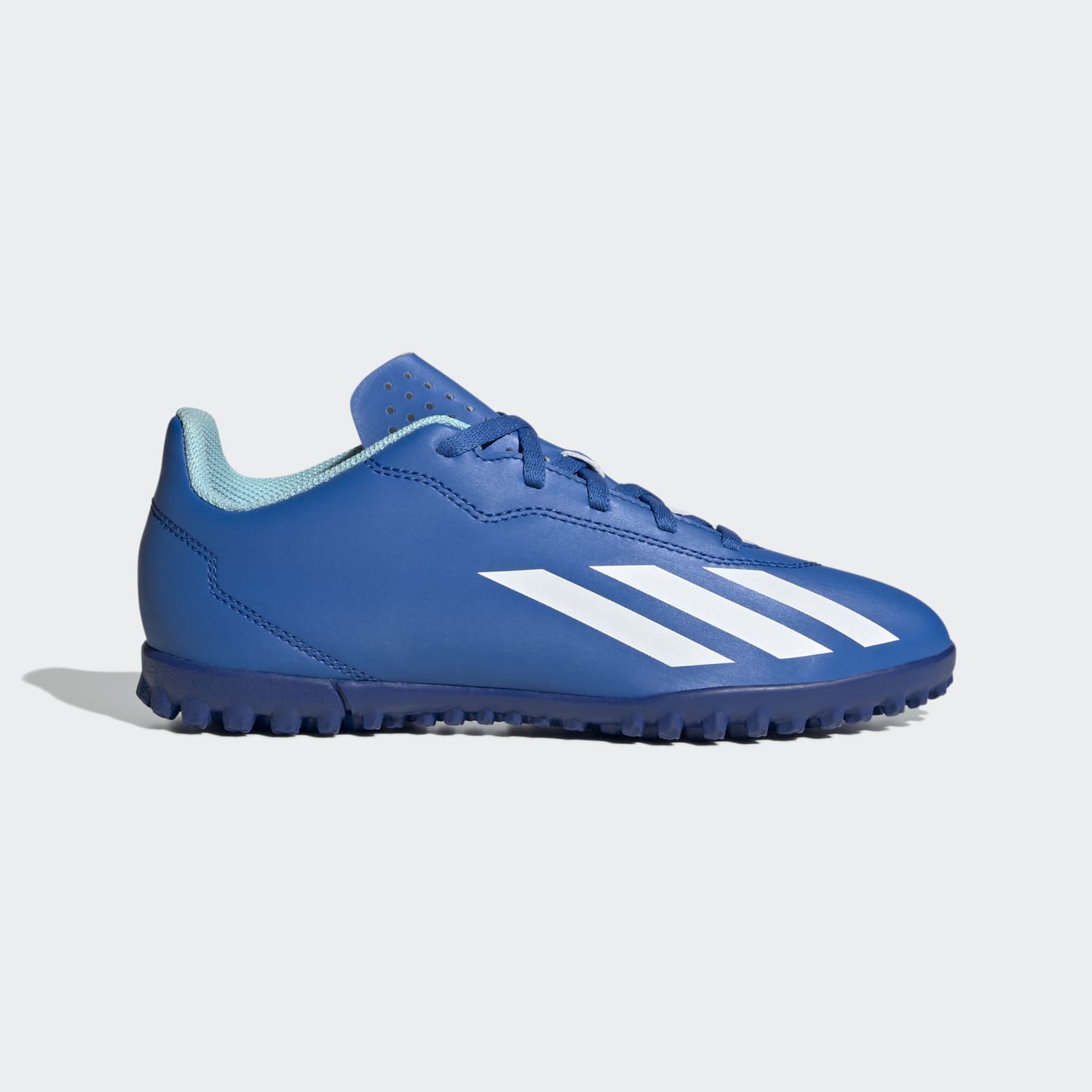 adidas Jr. x Crazyfast.4 Turf Soccer Shoes (Bright Royal/White) 3.5 adidas Jr. x Crazyfast.4 Turf Soccer Shoes (Bright Royal/White) 3.5