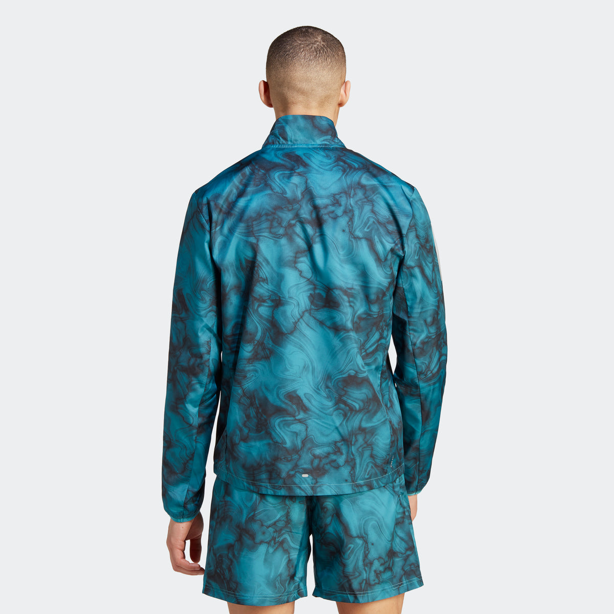 adidas Own the Run Allover Print Jacket | Men's