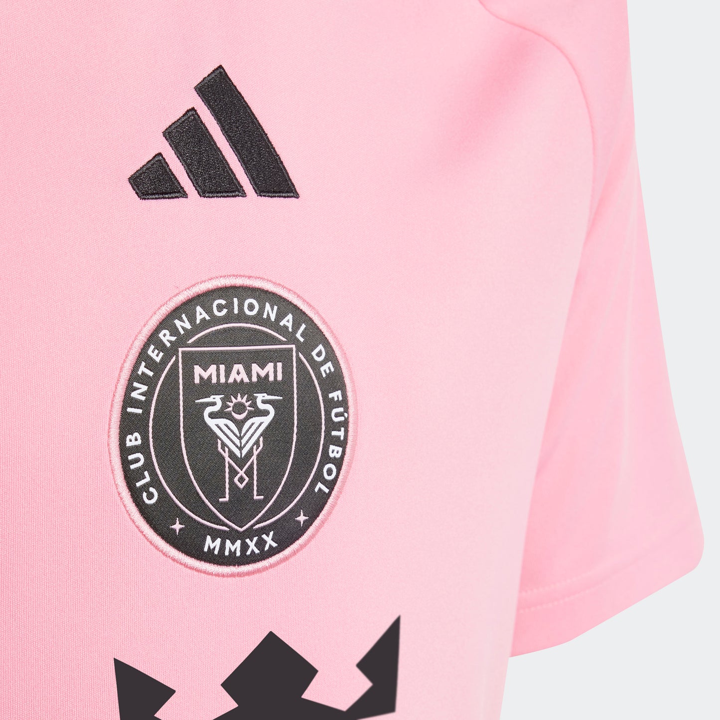 adidas Inter Miami CF 24/25 Home Soccer Jersey Kid's