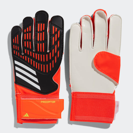 adidas Predator Training Goalkeeper Gloves Kids | Black / Solar Red / Solar Yellow
