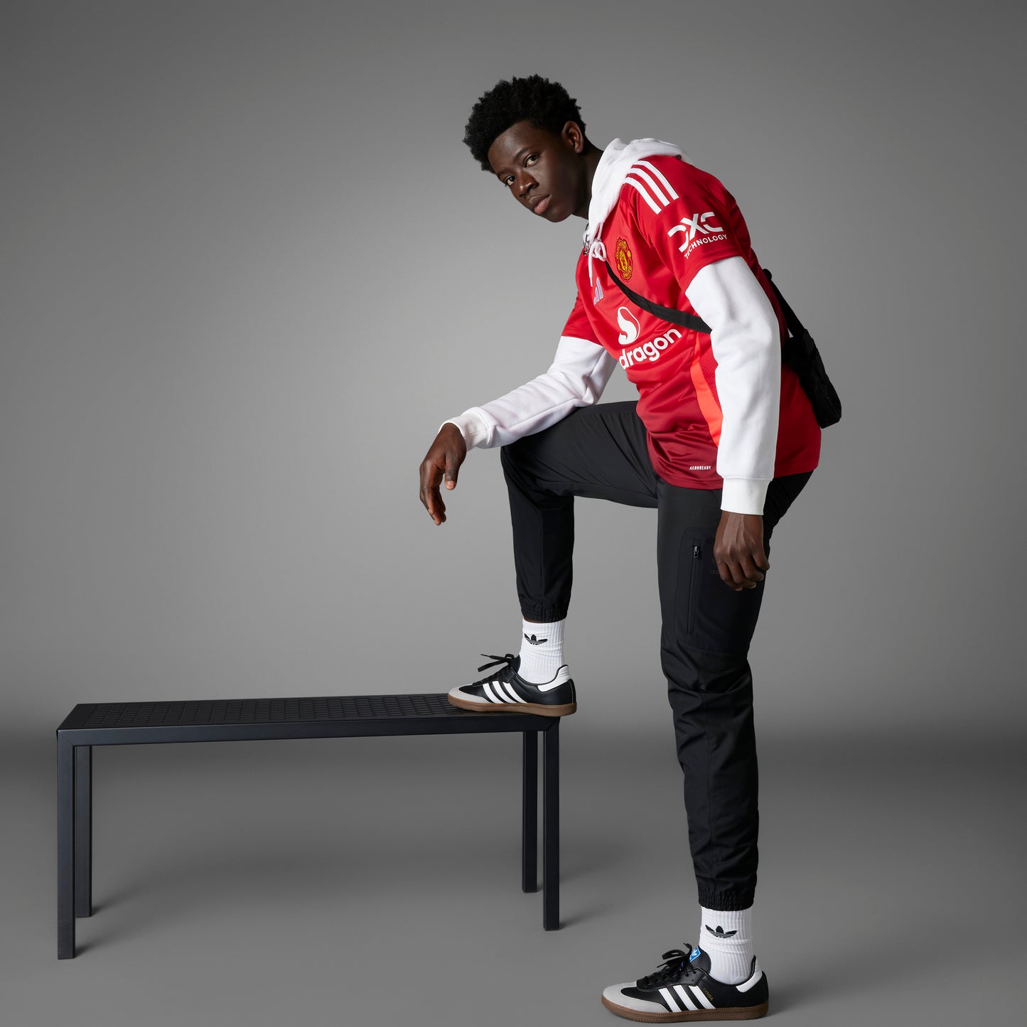 adidas MANCHESTER UNITED 24/25 Home Jersey | MUFC Red | Men's