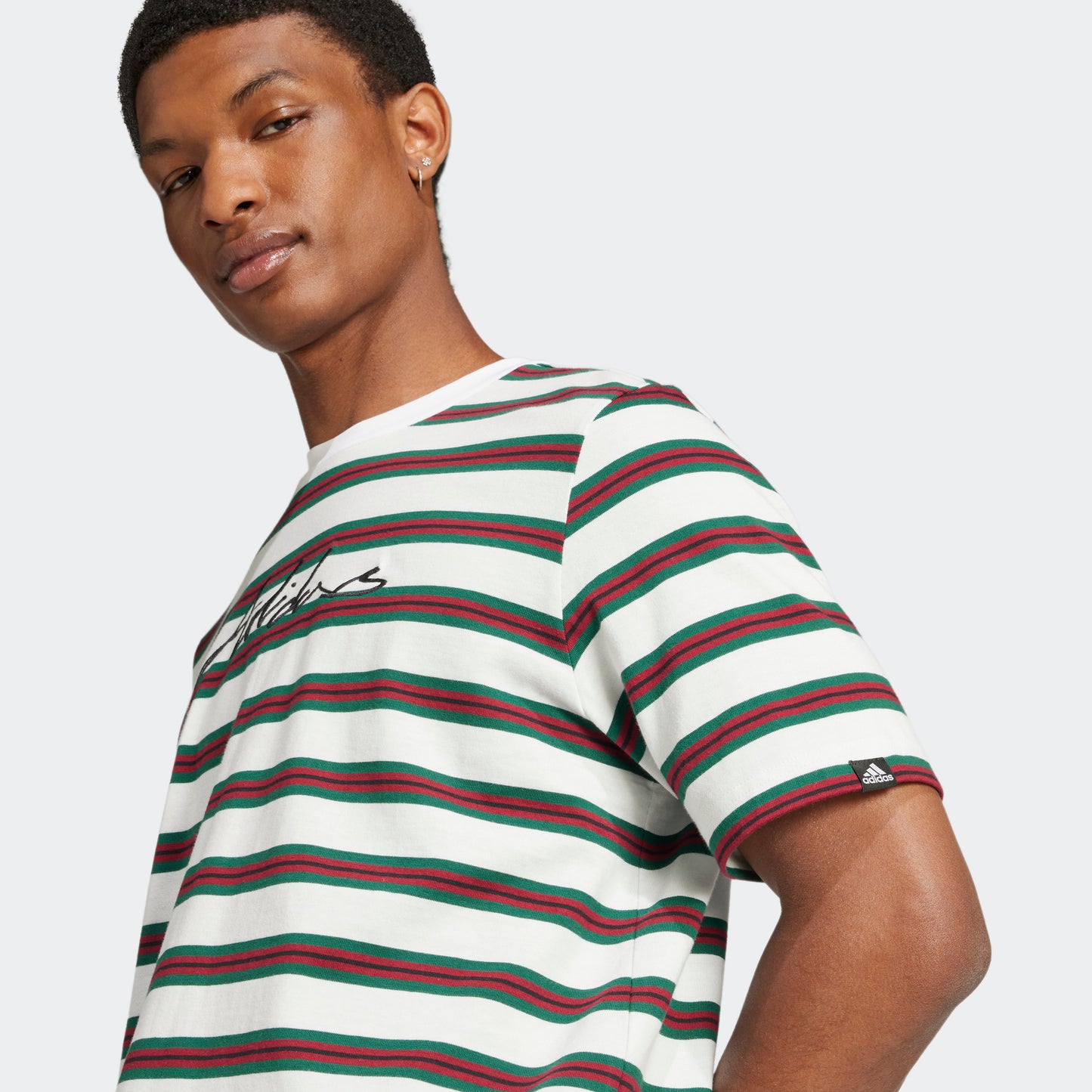 adidas Stripe Graphic T-Shirt