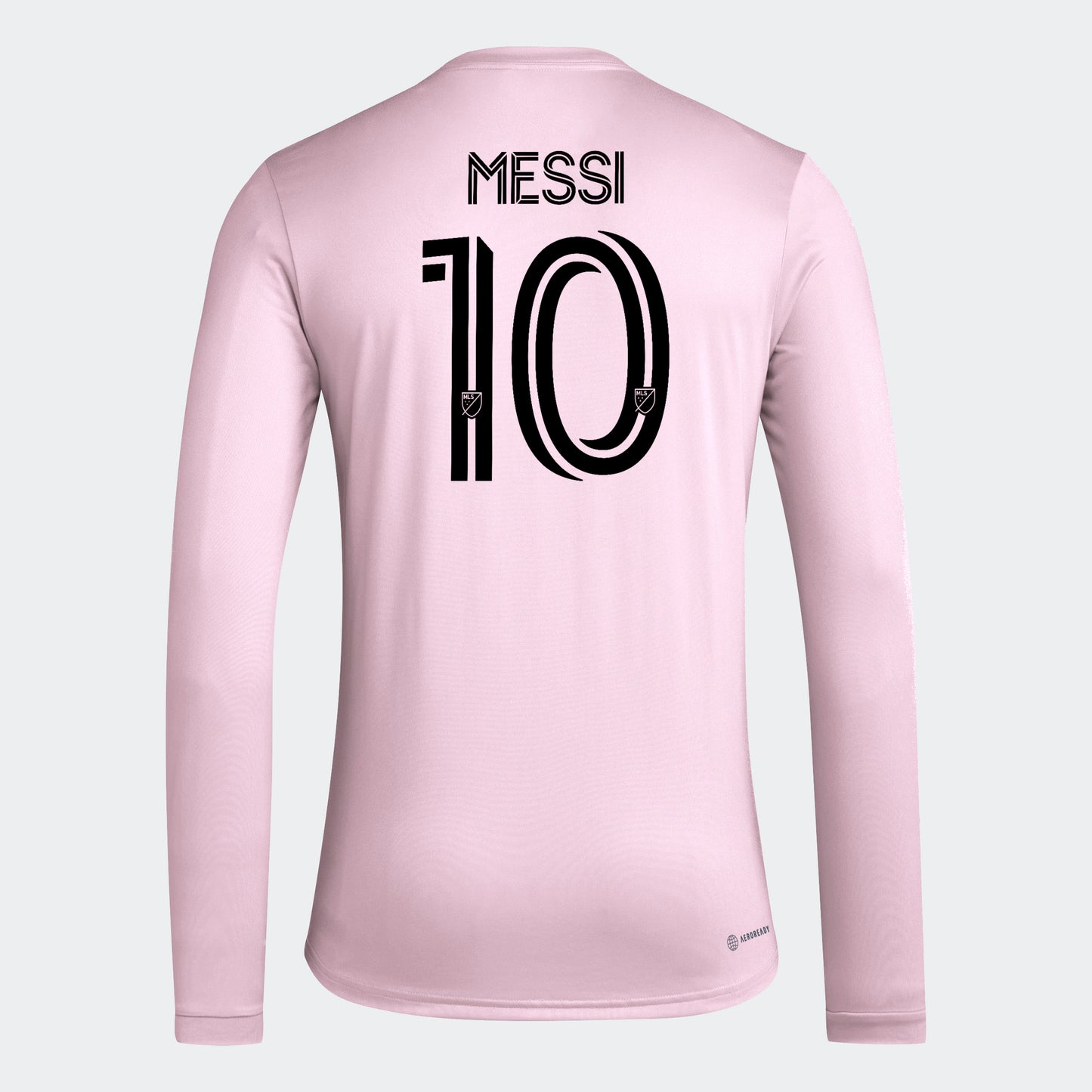 adidas Inter Miami Messi LS PREGAME | Light Pink | Men's