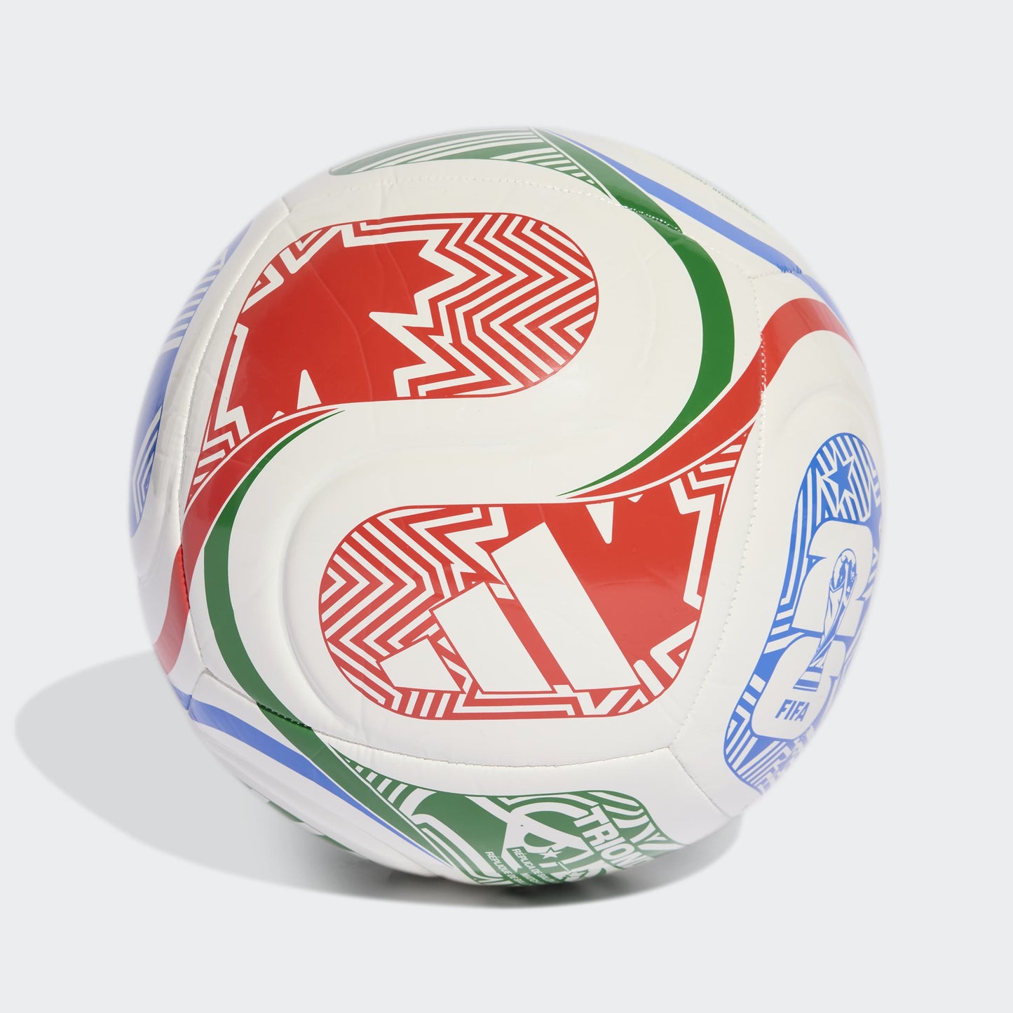 adidas FIFA World Cup 26™ Trionda Club Ball | White / Royal Blue / Solar Blue / Power Red