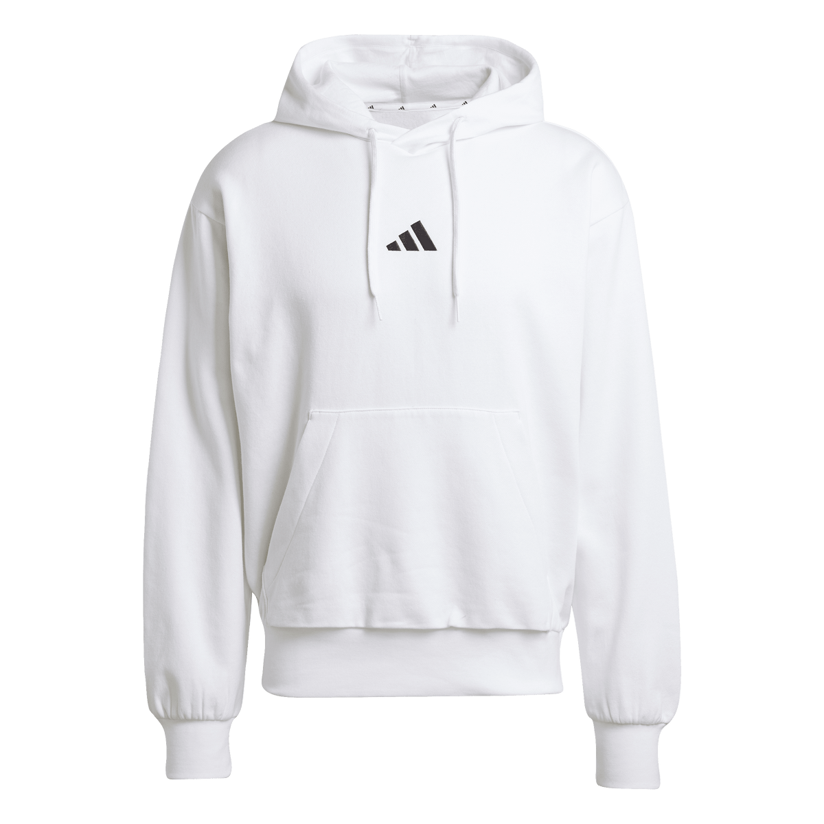 adidas Essentials Feelcozy Fleece Hoodie | White | Men's