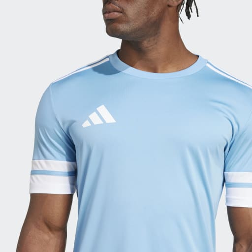 adidas SQUADRA 25 Soccer Jersey | Light Blue | Men's