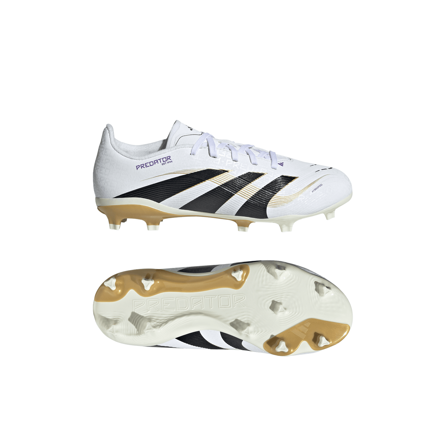 adidas Predator League Firm/Multi-Ground Cleats | Lucid Red / Core Black / Cloud White | Kids
