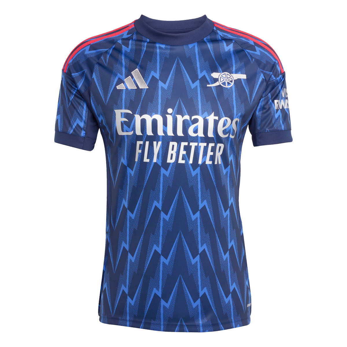 adidas Arsenal 25/26 Away Soccer Jersey | Night Indigo-Grey Two | Men's