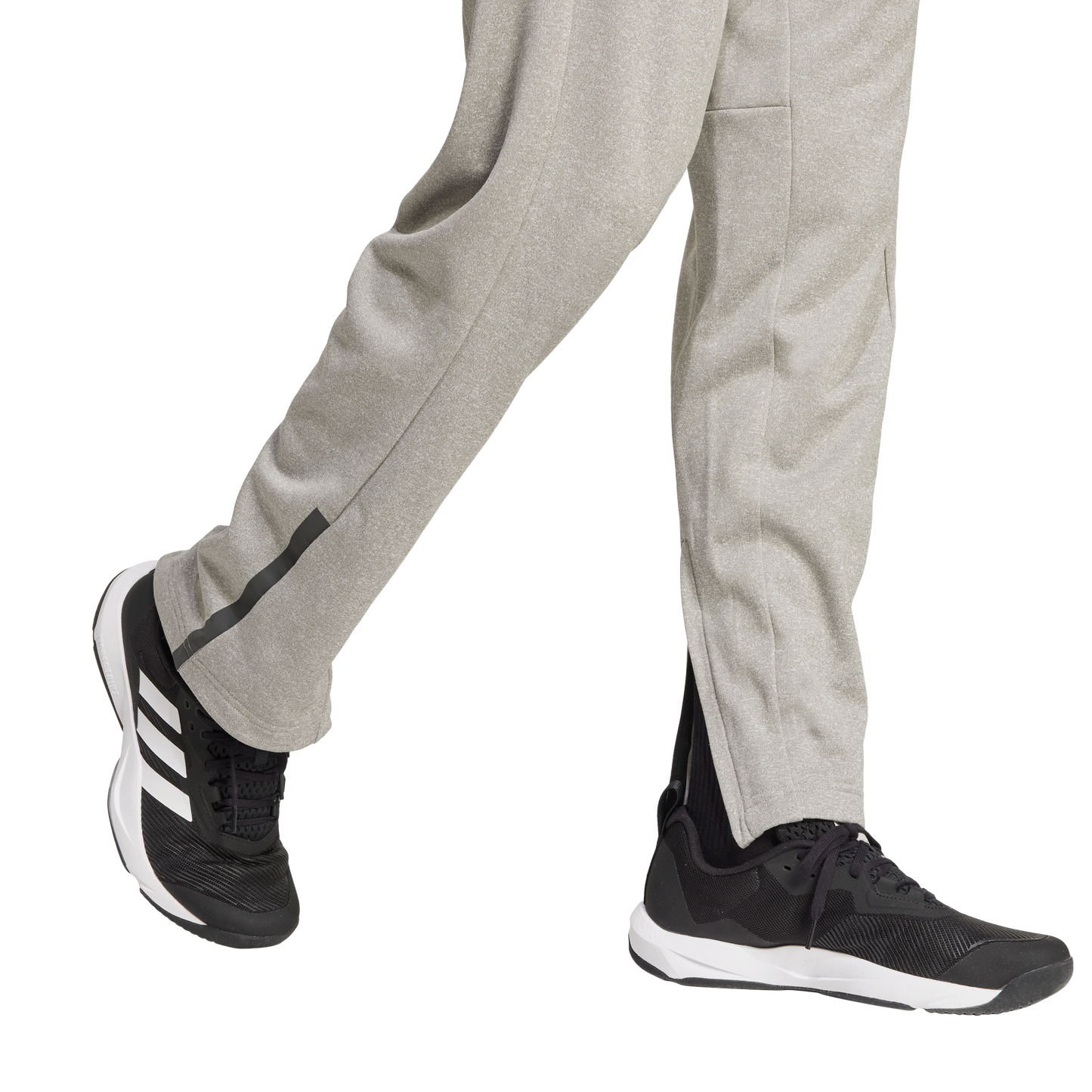 adidas 3 Bar Fleece Pants | Grey | Men's