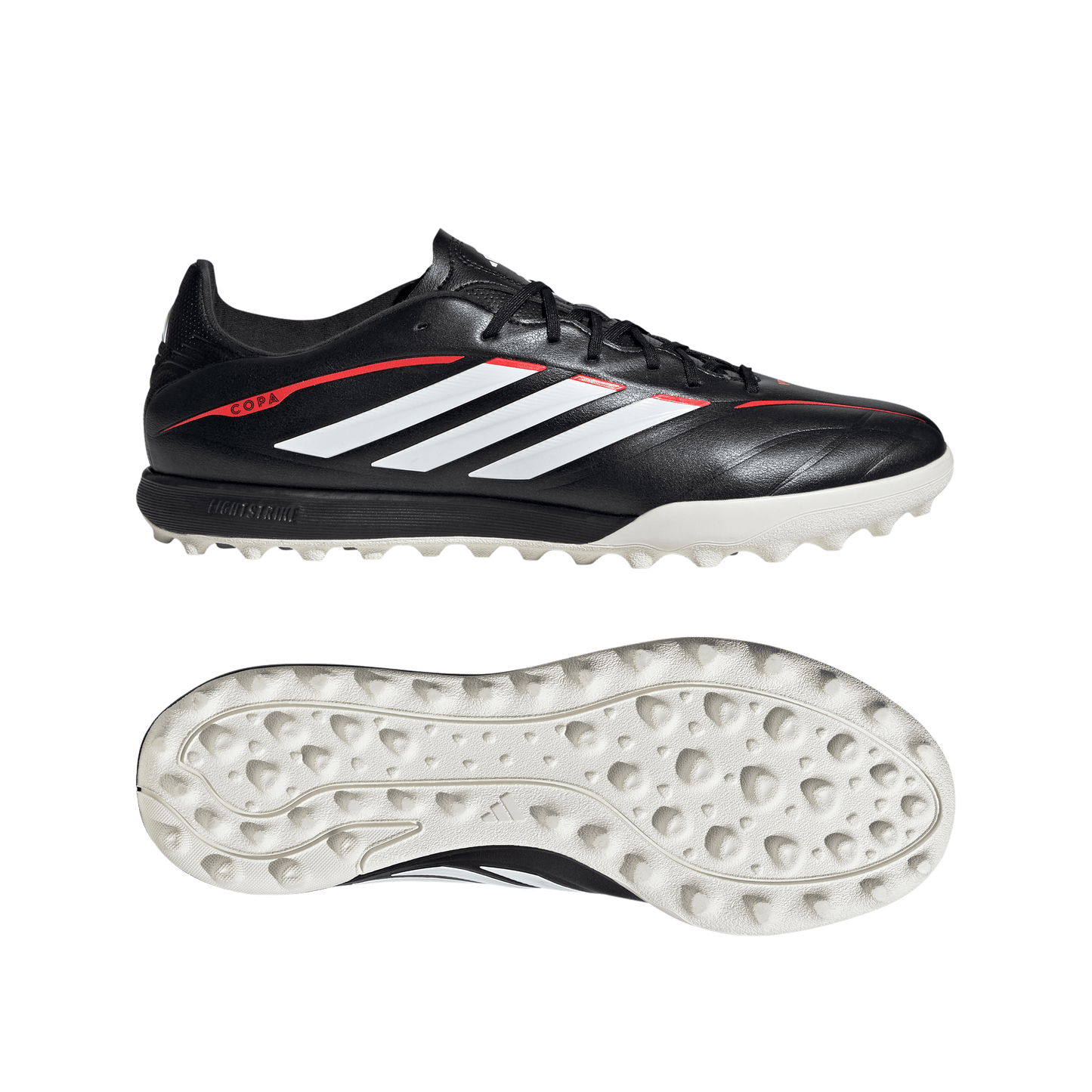 adidas COPA PURE IV LEAGUE Turf Soccer Cleats | Core Black / Carbon | Men's