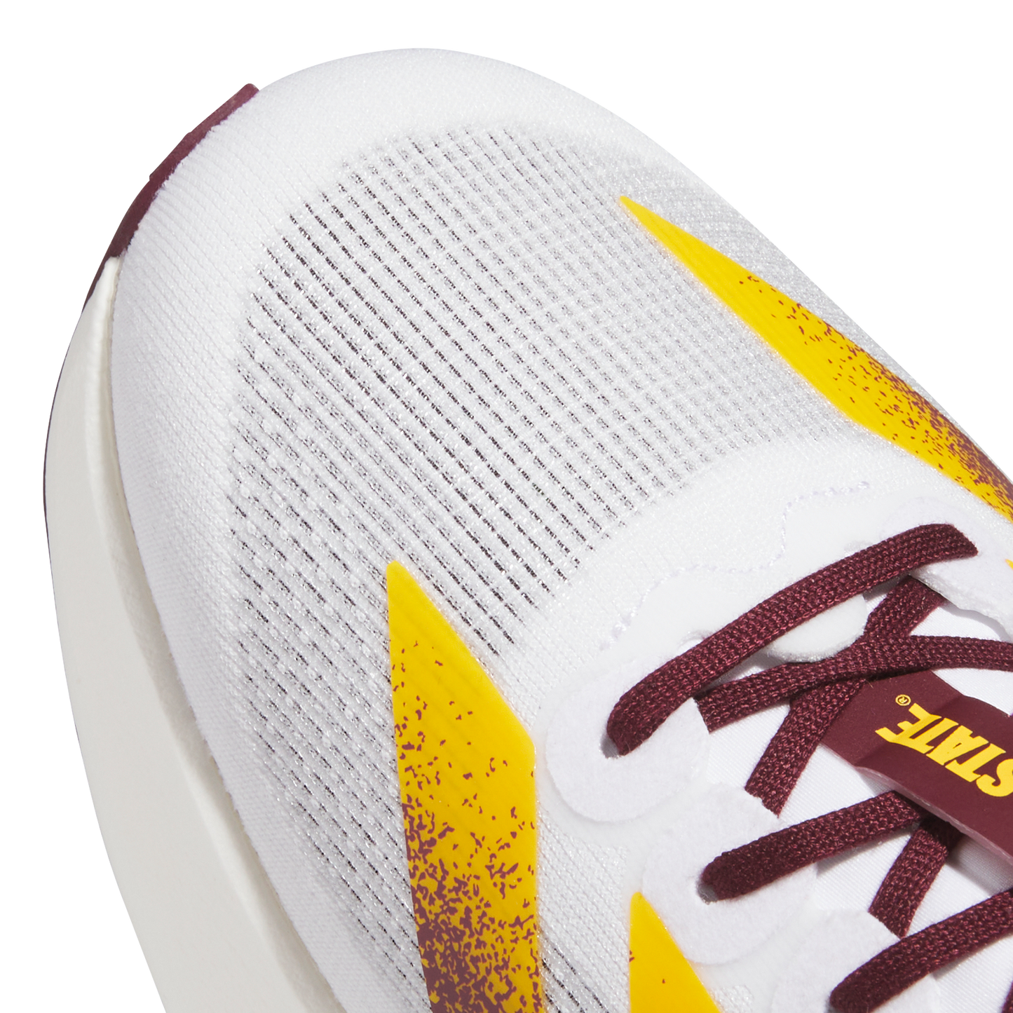 adidas Arizona ST Sun Devils Adizero Evo SL Running Shoes | Cloud White / Team Maroon / Team College Gold | Men's