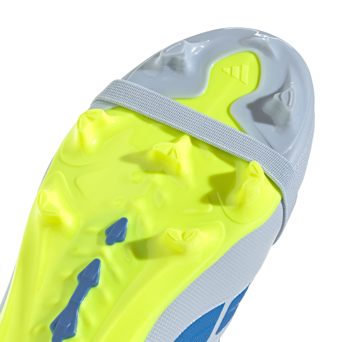 adidas Predator League Fold-Over Tongue FG/MG Soccer Cleats | Crystal Sky / Ray Blue / Team Solar Yellow | Kid's