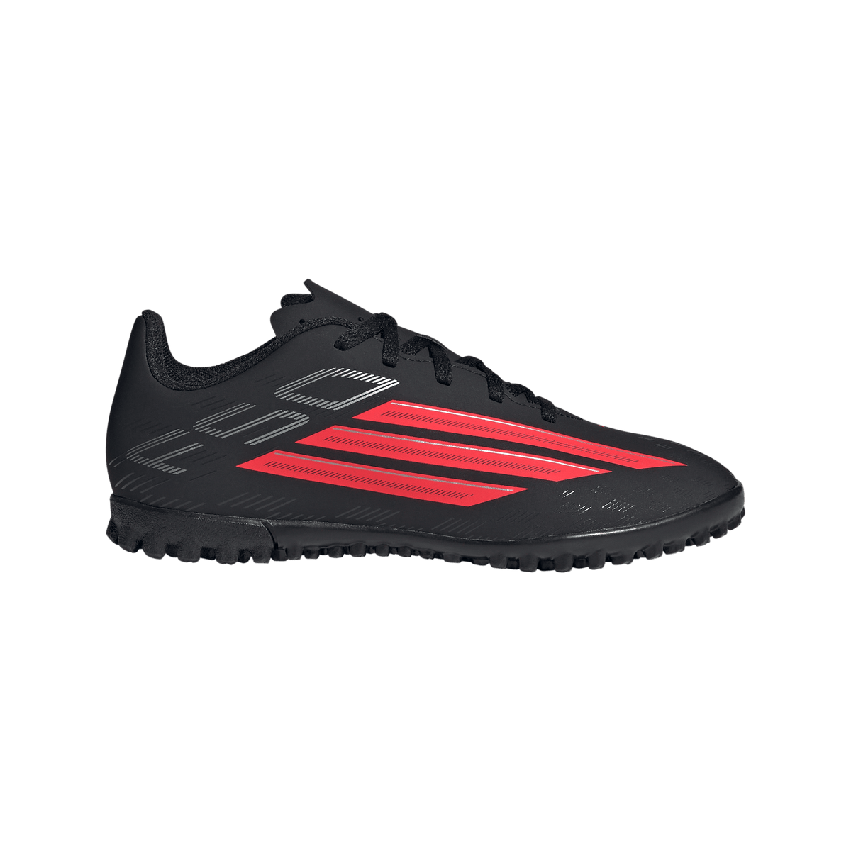 adidas F50 CLUB Turf Soccer Shoes | Core Black / Lucid Red | Kid's