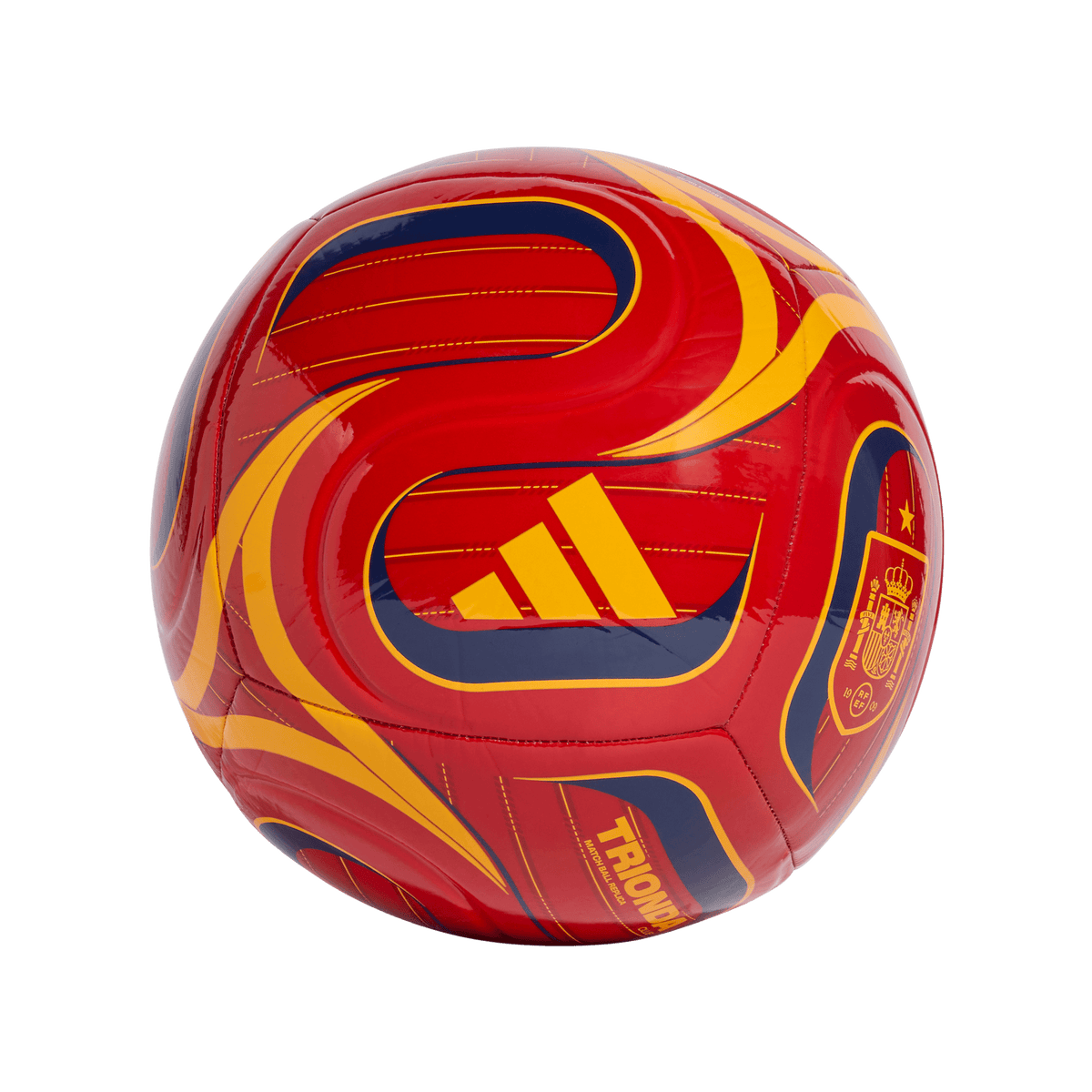 adidas FIFA World Cup 26™ Trionda Spain Club Ball | Vivid Red / Team Power Red 2 / Crew Yellow