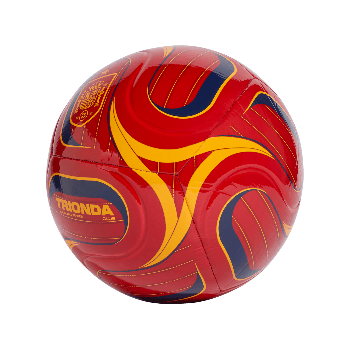 adidas FIFA World Cup 26™ Trionda Spain Club Ball | Vivid Red / Team Power Red 2 / Crew Yellow