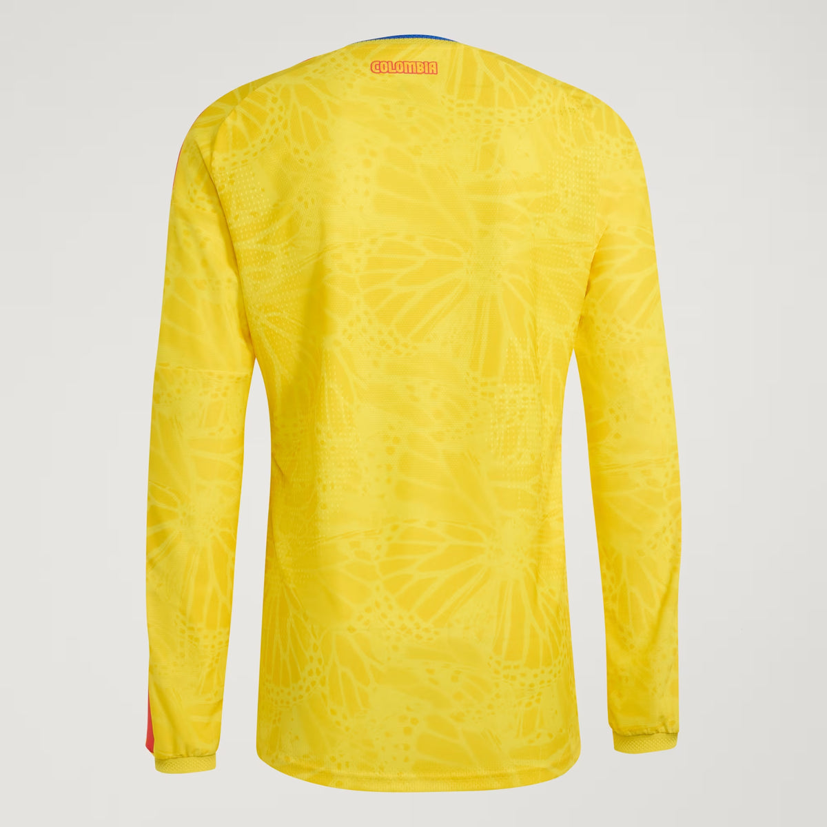 adidas Colombia 26 Home Authentic Long Sleeve Jersey | Yellow | Men's