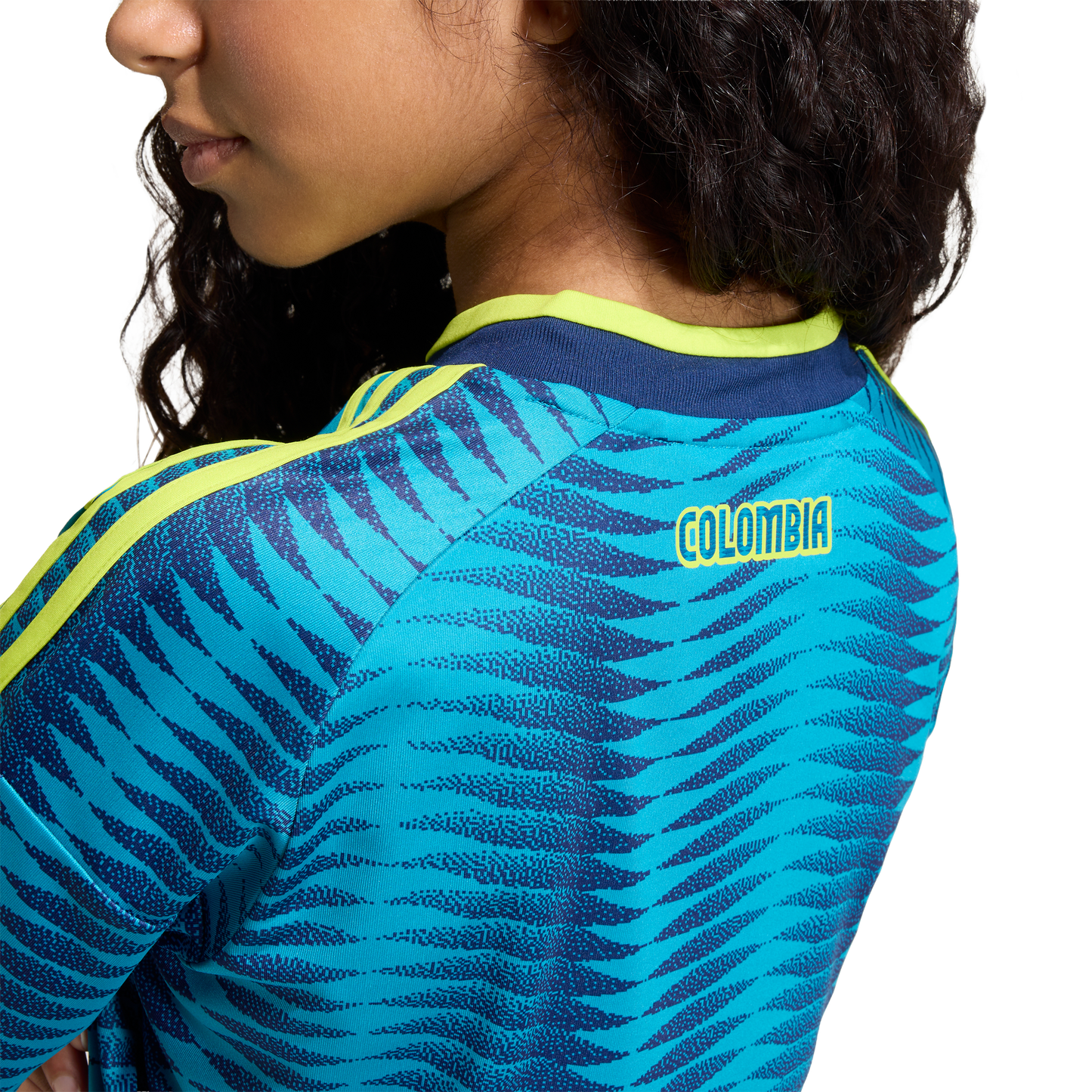 adidas Colombia 26 Away Kids Jersey | Navy Blue / Petrol | Kid's