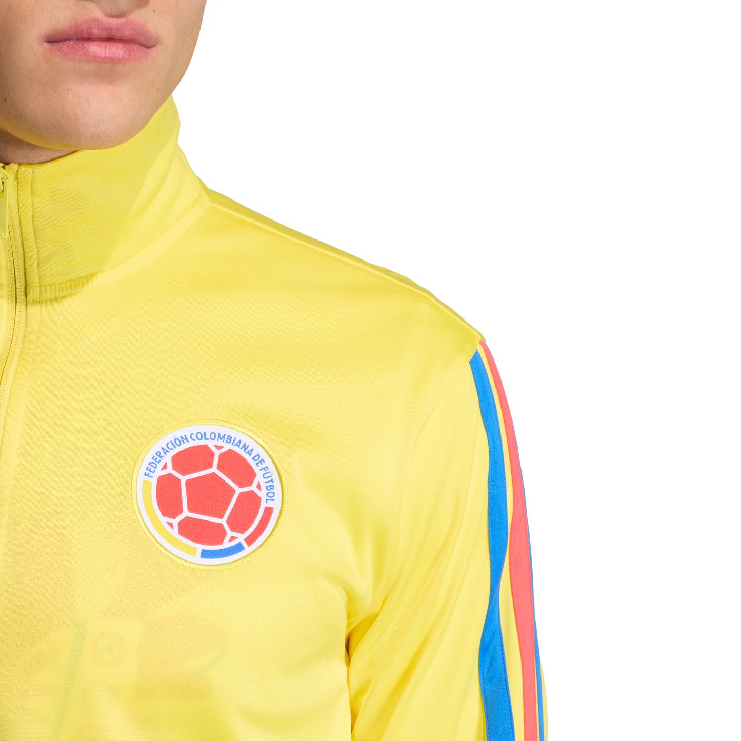 adidas FCF DNA Training Track Top | Yellow | Men's