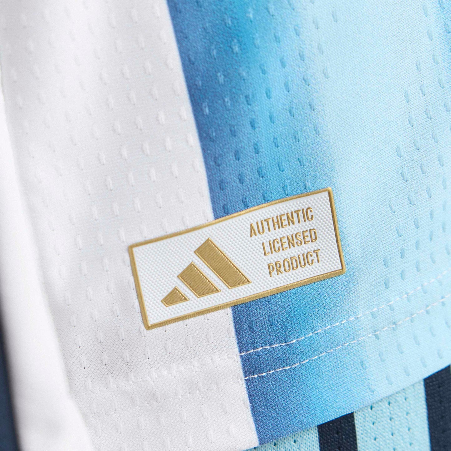 adidas Argentina 26 Authentic Home Long Sleeve Jersey | Ice Blue / White | Men's