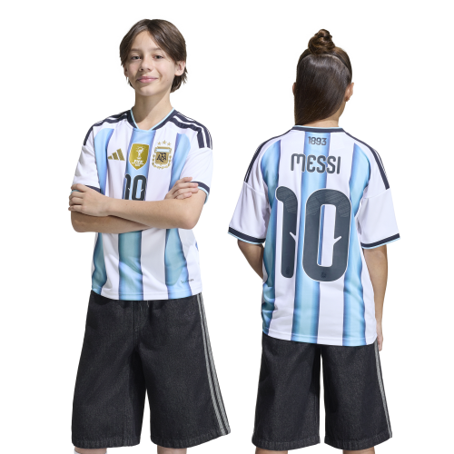adidas Argentina 26 Home Messi Jersey | Ice Blue / White | Kid's