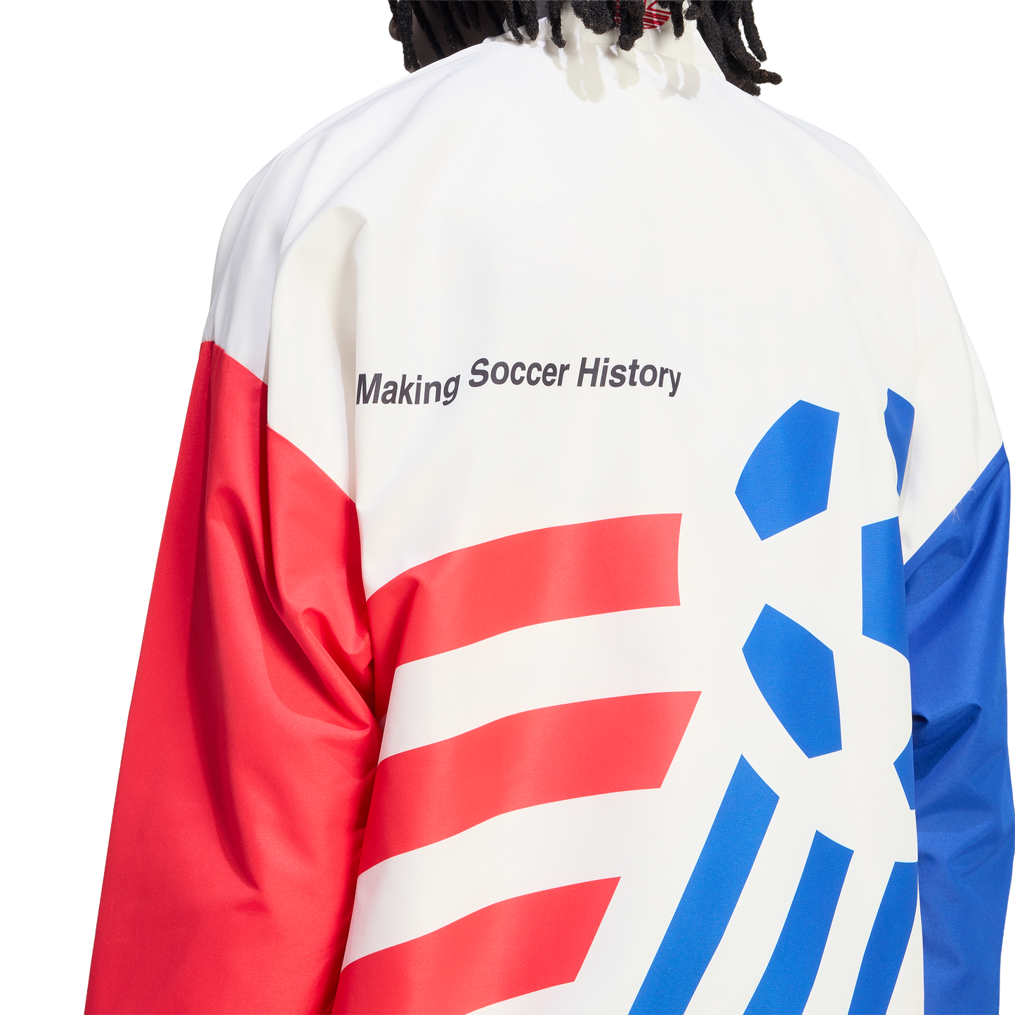 adidas USA 94 Graphic Woven Track Top | Cloud White | Men's