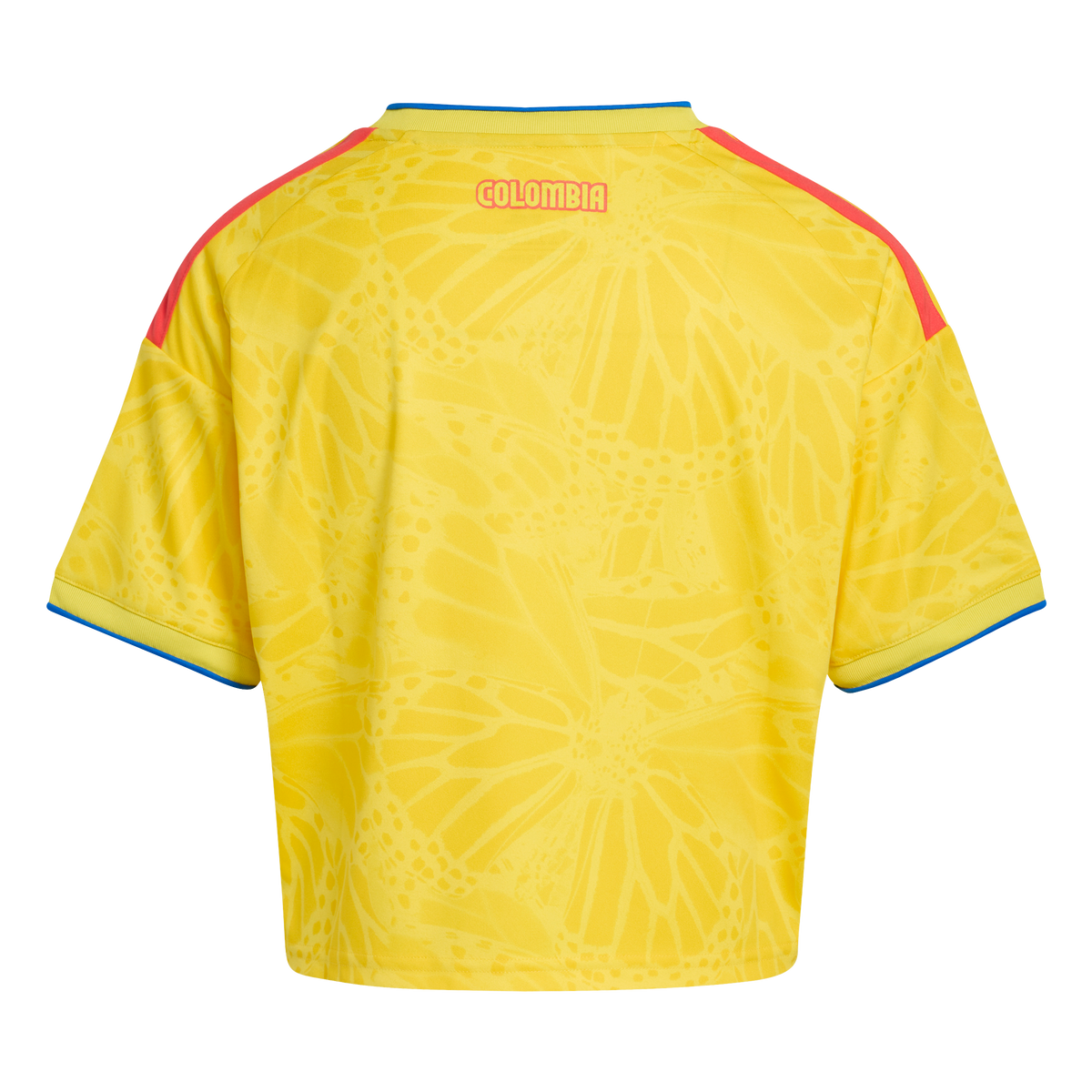 adidas Colombia 26 Home Cropped Jersey | Impact Yellow | Women's