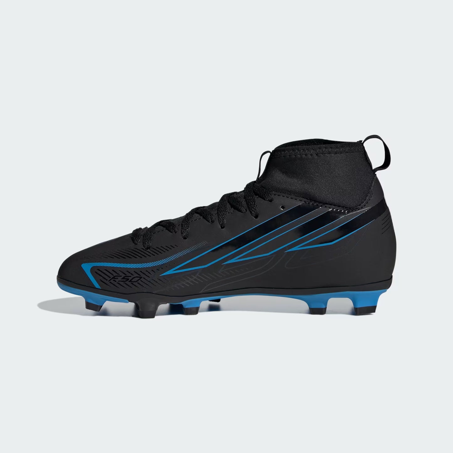 adidas F50 HYPERFAST CLUB Mid Firm Ground / Multi Ground Football Boots Kids | Core Black | Kid's