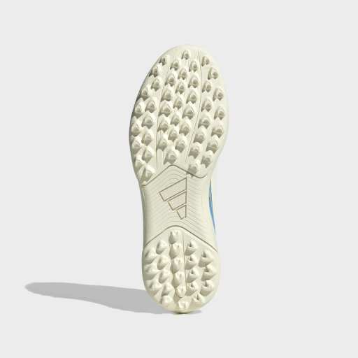 adidas F50 MESSI CLUB Turf Football Shoes | Ivory / Ice Blue | Kid's