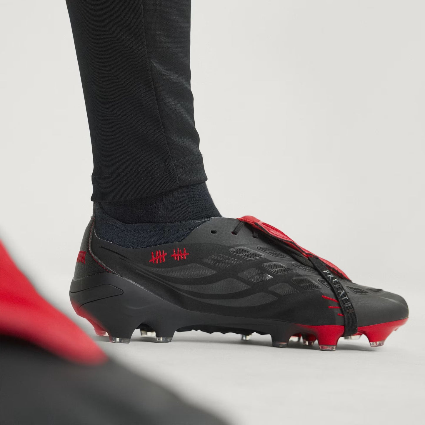 adidas Predator Elite Fold-Over Tongue Firm Ground Football Boots |Core Black | Men's