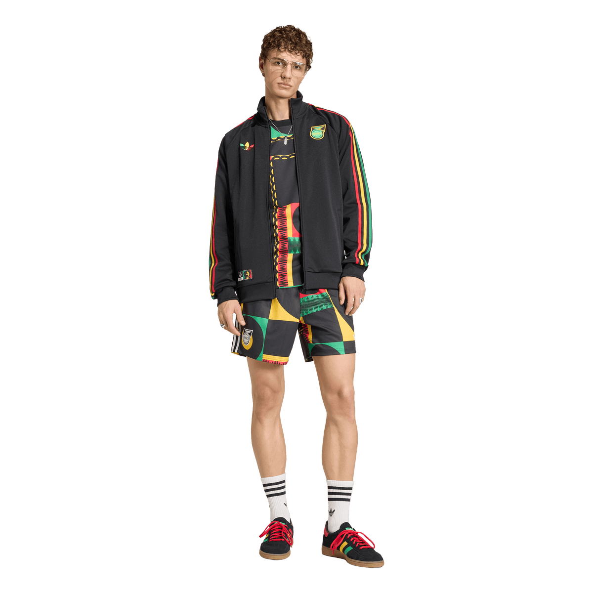 adidas Jamaica x Bob Marley Originals Shorts | Multicolor | Men's