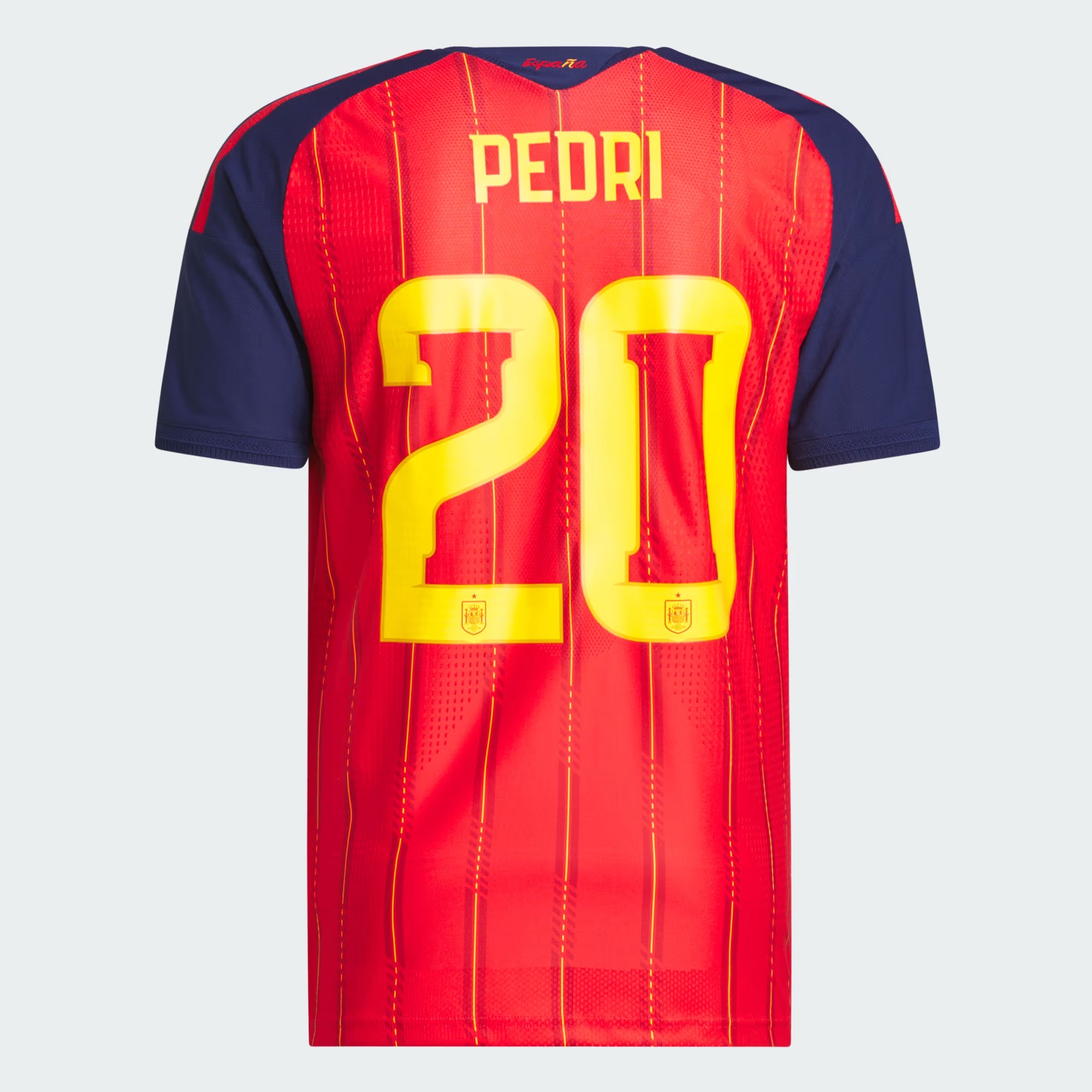 adidas Spain 2026 Pedri Authentic Home Jersey - Men's | Vivid Red