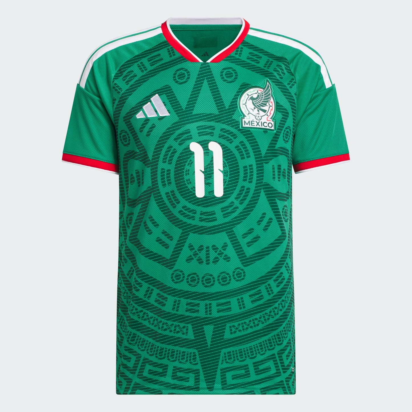 adidas Mexico 26 Santi Gimenez Home Jersey | Bold Green | Men's