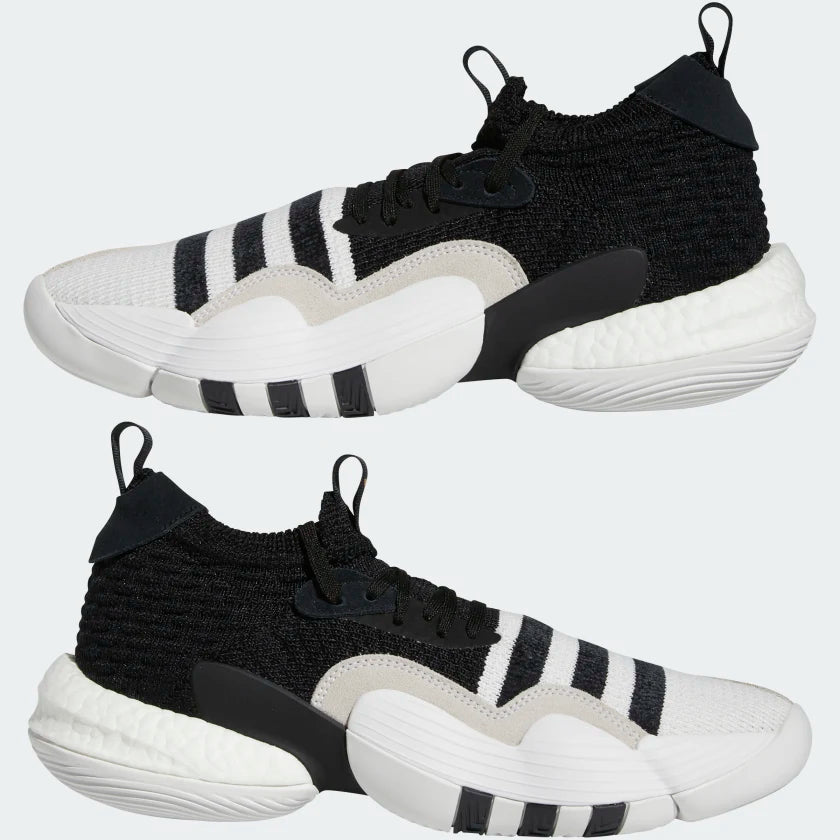 adidas Trae Young 2.0 Basketball Shoes | White/Black | Men's