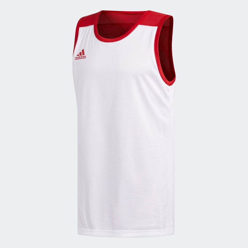 adidas 3G SPEED Reversible Basketball Jersey | Power Red-White | Men's
