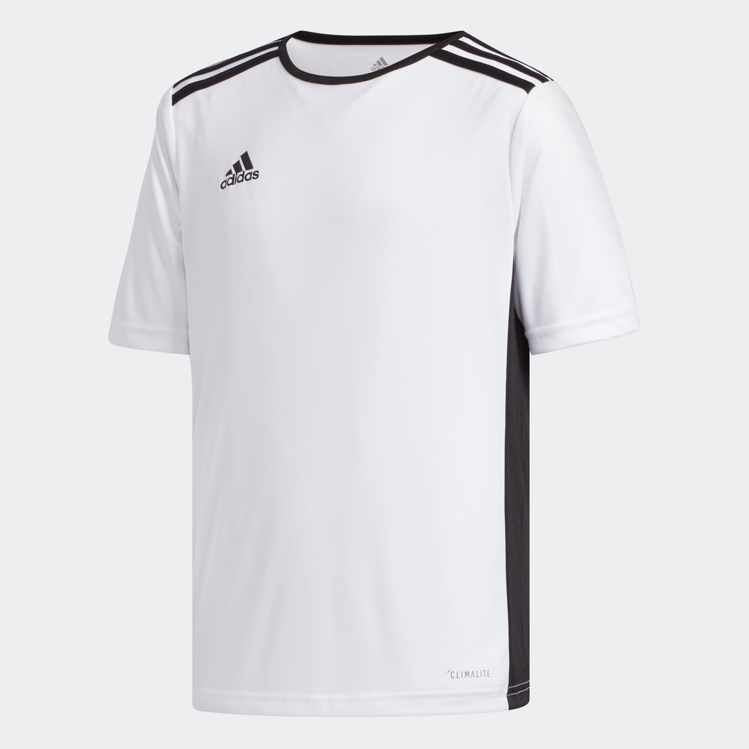 ENTRADA 18 Soccer Jersey | White-Black | – stripe 3 adidas