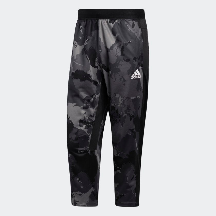 adidas CONTINENT CITY CROPPED Training Joggers Grey Camo Men's