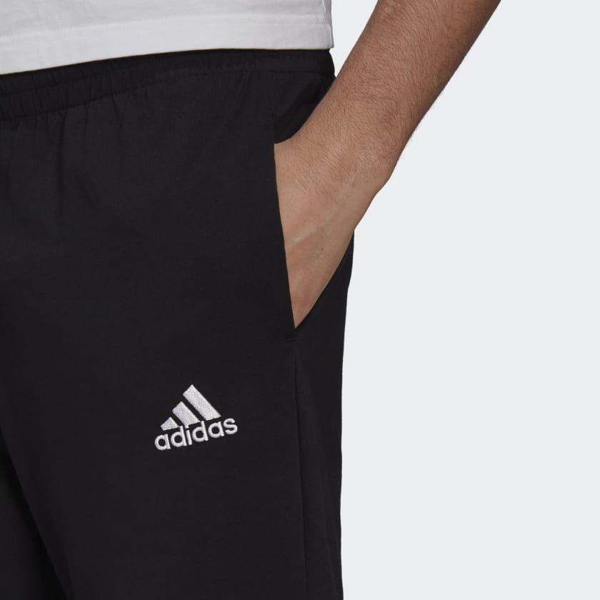 adidas ESSENTIALS TAPERED Pants | Black | Men's