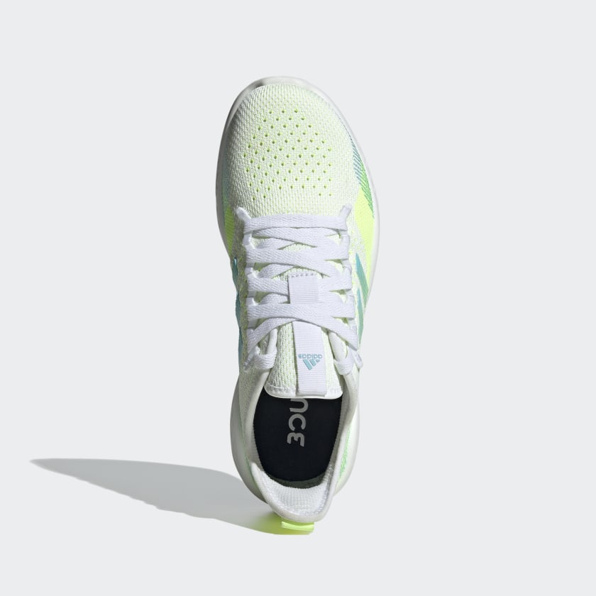 adidas FLUIDFLOW 2.0 Running Shoes | White-Green | Women's