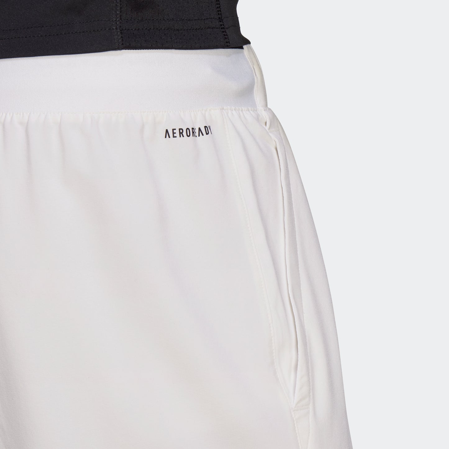 adidas CLUB STRETCH-WOVEN 7-Inch Tennis Shorts | White | Men's