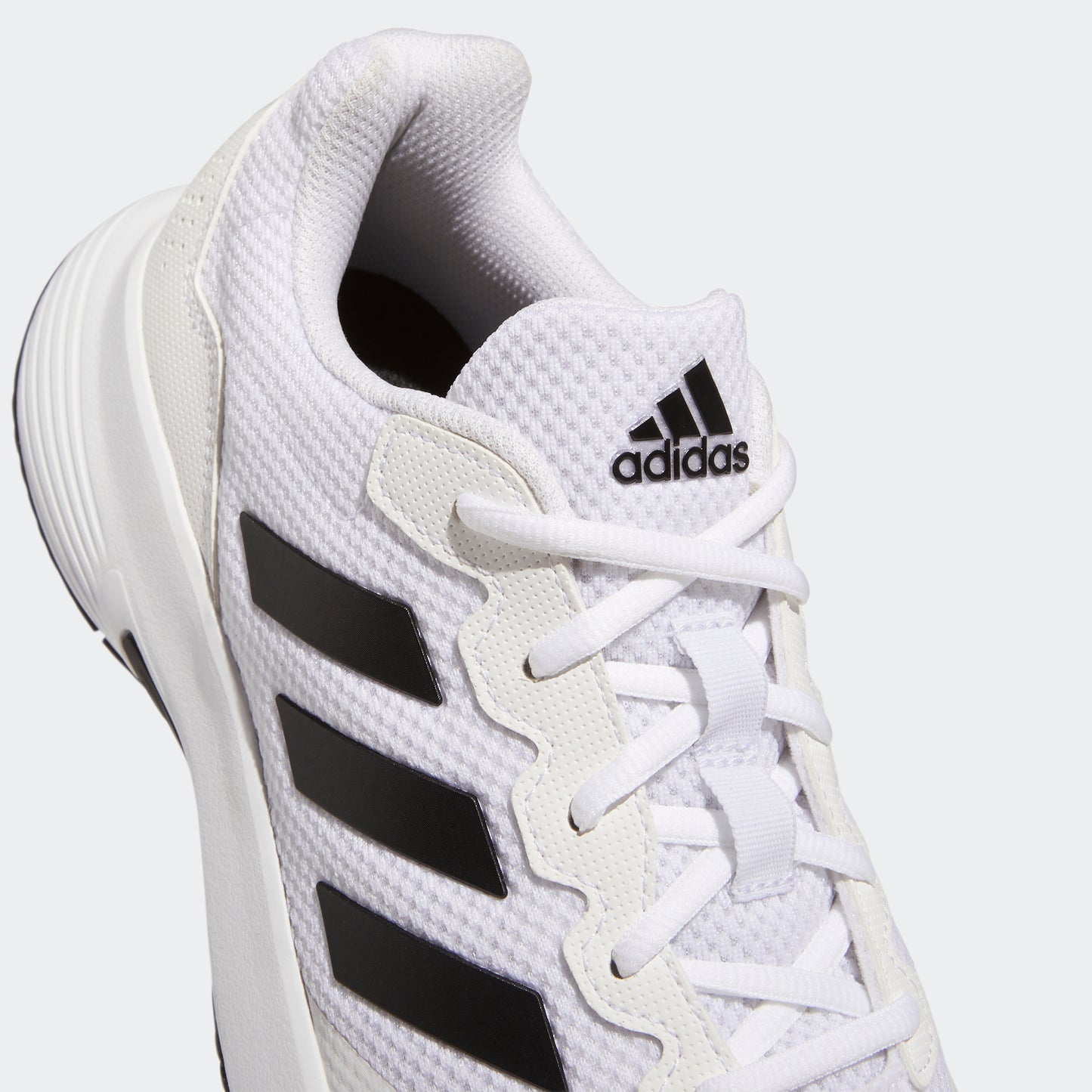 adidas Gamecourt 2.0 Tennis Shoes | Black/White | Men's