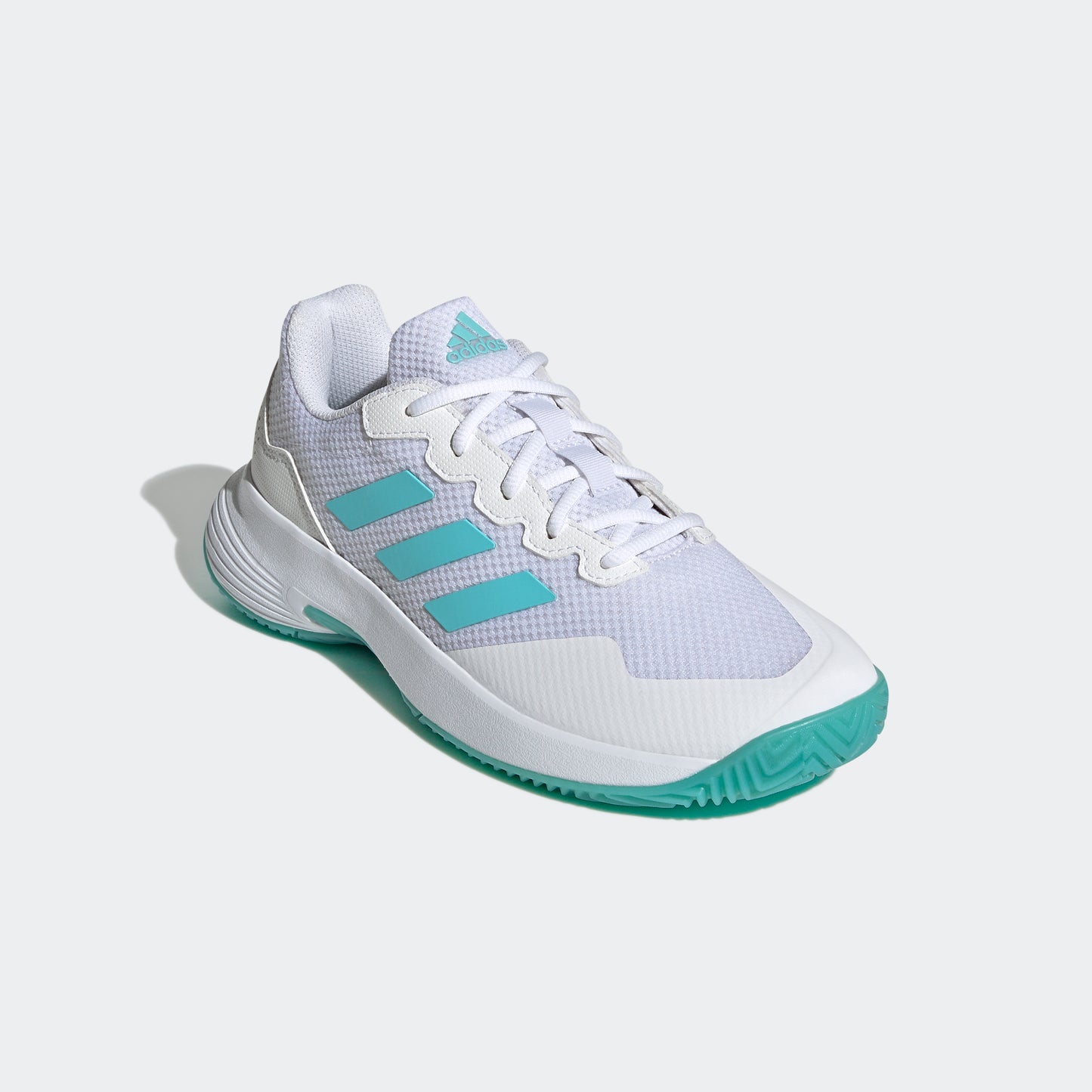 adidas Game Court 2 Tennis Shoes | White/Blue | Women's