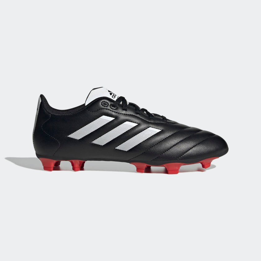 adidas GOLETTO VII Firm Ground Soccer Cleats Black-Red Men's
