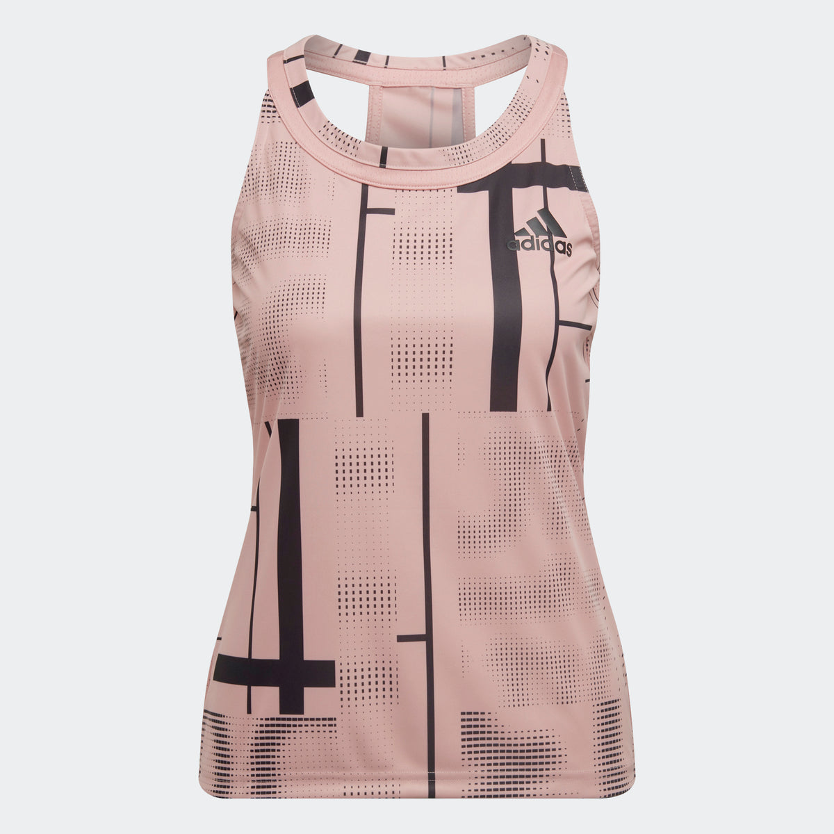 adidas TENNIS CLUB Graphic Tank Top | Mauve | Women's