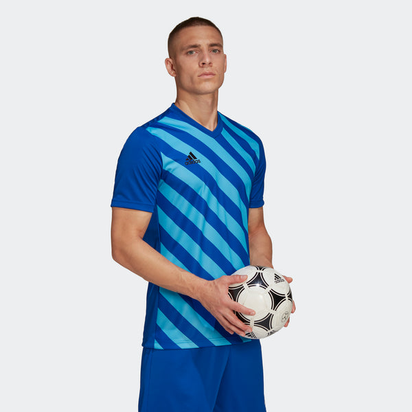 Ziektecijfers Perforatie Acht adidas ENTRADA 22 GRAPHIC Soccer Jersey | Team Royal Blue | Men's | stripe  3 adidas